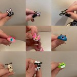 Funny Ring Manufacturer - Cute Funny Cartoon Open Adjustable Ring Girl Fun Personality Ring