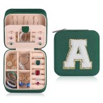 Creative Jewelry Box Supplier - 26 Creative Alphabet Jewelry Box Portable Travel Storage Box