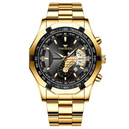 Waterproof Watch Factory - High Quality Stainless Steel Men's Business Large Dial Waterproof