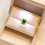 Emerald Set Manufacturer - 2023 Wholesale Full Set Luxury Emerald Jewelry Set for Women