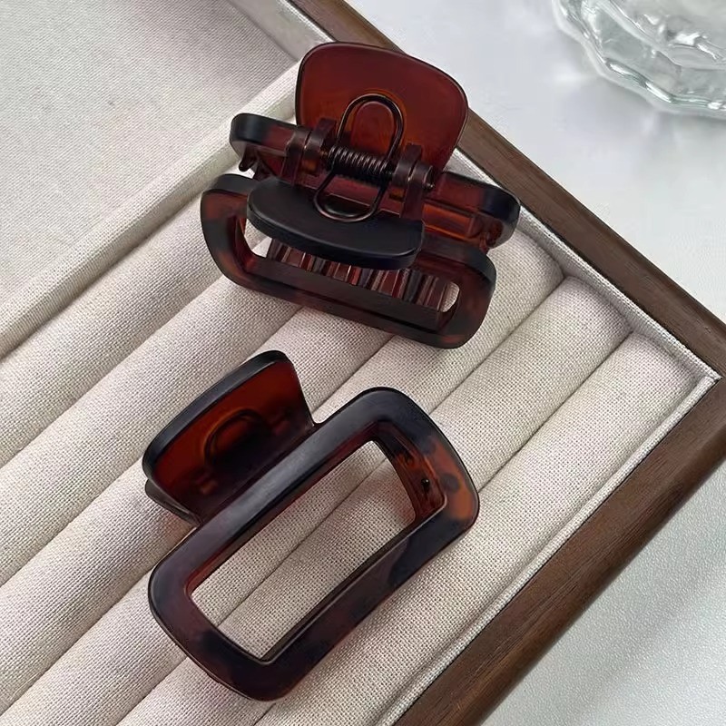 Large Clip Factory - Hot 11 cm Large Grab Clip Bath Hair Accessories Women Big Claw Clip