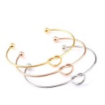 Heart Bracelet Factory - Minimalist Heart-tied Titanium Steel Bracelet Waterproof Adjustable