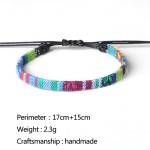 Cross Anklet Manufacturer - Bohemian Cross Boho Anklets for Women Handmade Rope Friendship