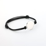 Bead Necklace Supplier - Simple Stainless Steel Round Bead Necklace 18k Gold Plated Collarbone