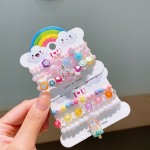Children's Bracelet Factory - Hot-selling Children's Acrylic Hand-beaded Colorful Cartoon Bracelet