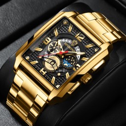 Sports Watch Manufacturer - High Quality Stainless Steel Large Dial Waterproof Luminous Watch