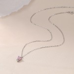 Sterling Silver Necklace Factory - S925 Badminton Sport Jewelry Tarnish-Resistant Necklace