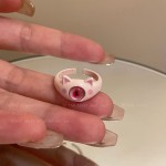 Funny Ring Manufacturer - Cute Funny Cartoon Open Adjustable Ring Girl Fun Personality Ring