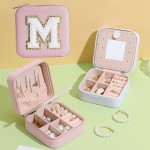 Creative Jewelry Box Supplier - 26 Creative Alphabet Jewelry Box Portable Travel Storage Box