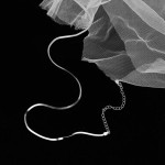 银蛇链工厂-S925纯银蛇骨链女士锁骨银项链