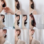 Butterfly Earrings Supplier - Fashion S925 Silver Needle Earrings Butterfly Pearl Studs Diamond