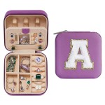 Creative Jewelry Box Supplier - 26 Creative Alphabet Jewelry Box Portable Travel Storage Box