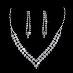 Bridal Set Manufacturer - 2025 Hot Selling Wedding Accessories Bridal Jewelry Sets for Women
