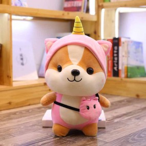 Shiba Inu Plush Supplier - 25 cm Lovely Shiba Inu Puppy Plush Stuffed Animal Soft Corgi