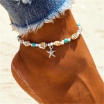Shell Anklet Manufacturer - Leg Chain Shell Beads Starfish Anklets for Women Beach Jewelry