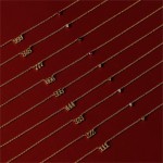 Digital Necklace Factory - Angel Digital Necklace with Diamond Pendant Waterproof Non-fading