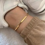 Chain Anklet Factory - 2024 Hot Sale Stainless Steel Chain Anklet for Women Leg Foot Bracelet