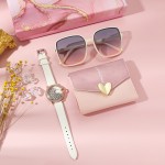 Ladies Watch Set Manufacturer - Well Packaged Watch With Wallet Sunglasses Women Set Gift