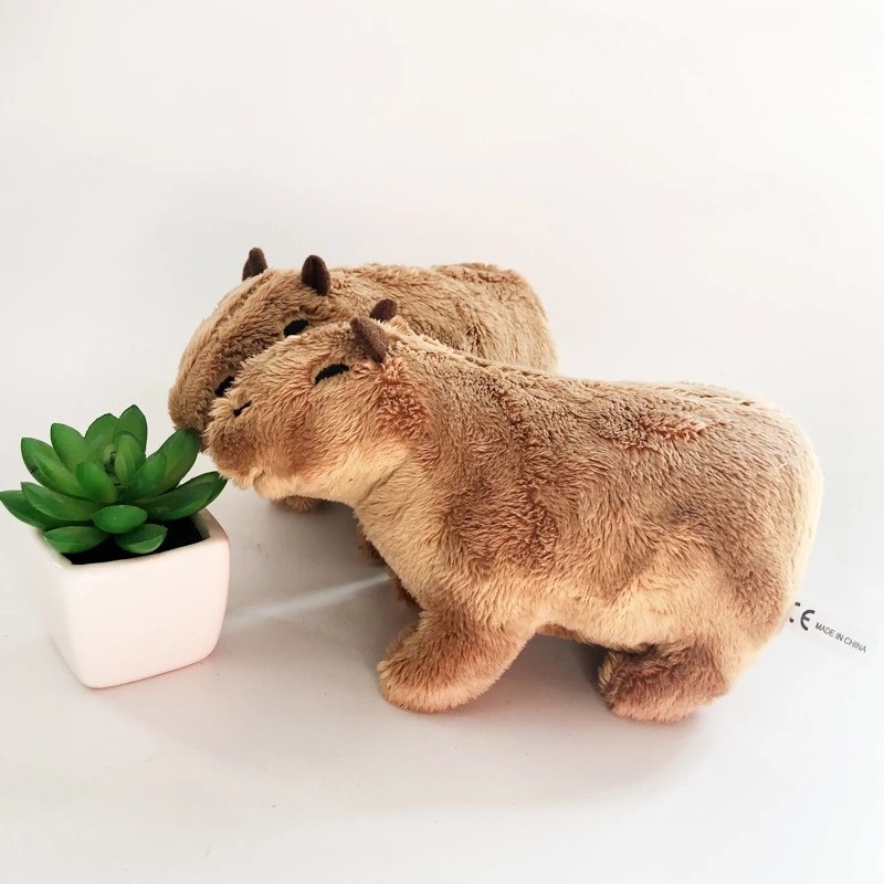 Capybara Plush Manufacturer - Simulation Capybara Plush Toy Cute Capybara Stuffed Animal Doll