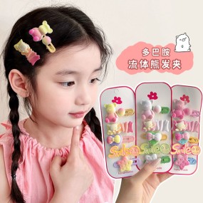 PVC发夹生产厂家-大号PVC醋酸发夹女士后脑勺11cm鲨鱼夹