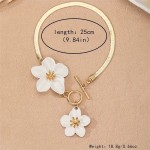 Anklet Factory - 2025 New Design Women's Fashion Flower Charm Chain Beach Jewelry