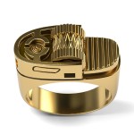 Lighter Ring Manufacturer - New Hot Selling Environmental Jewelry Lighter Shape Ring Men's