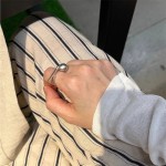木鱼戒指生产厂家-趣味木鱼戒指独特设计可敲击可调节戒指