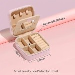 Creative Jewelry Box Supplier - 26 Creative Alphabet Jewelry Box Portable Travel Storage Box