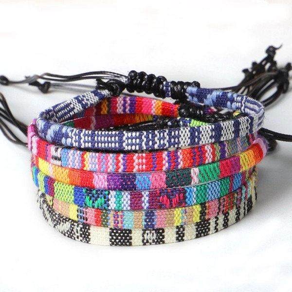 Cross Anklet Manufacturer - Bohemian Cross Boho Anklets for Women Handmade Rope Friendship