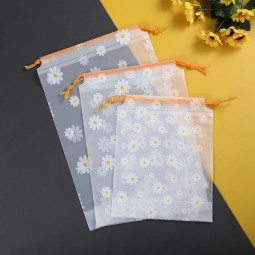 Drawstring Bag Factory - Cute PE Bear Drawstring Pocket Storage Bag for Gift Home Travel
