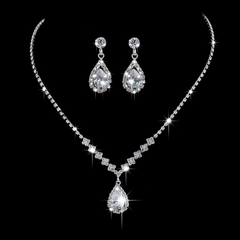 Bridal Set Manufacturer - 2025 Hot Selling Wedding Accessories Bridal Jewelry Sets for Women