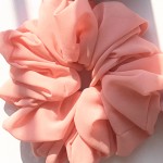 Scrunchie Factory - In Stock Big Size Scrunchie Custom Large Satin Chiffon Scrunchies
