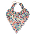Coral Necklace Supplier - In Stock Handmade Wood Beaded Africa Choker Necklace for Women