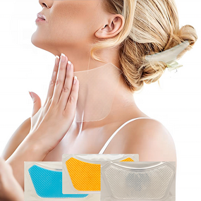 Vitamin C Sheet Mask Manufacturer - Organic Neck Skincare Pads for Dry Skin