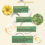 Collagen Crystal Face Sheet Set Manufacturer - Private Label 24K Gold Hydrogel for Dry Skin