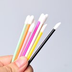 Lip Brush Manufacturer - Flocking Tip Gloss Applicator Wand, 50pcs