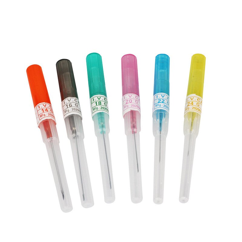 Piercing Needle Manufacturer - 14G to 24G Catheter Type, 50pcs per Box