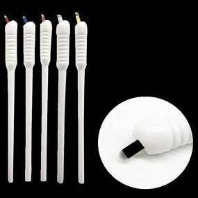 Disposable Pen Holder Manufacturer - Manual Microblading PMU Tool with 12F U18 Blade Needles