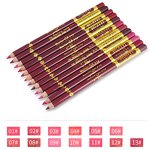 Wooden Lip Pencil Manufacturer - Matte Waterproof Lip Liner, 12 Colors