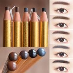 Laser Gold Eyebrow Pencil Manufacturer - Wholesale No.1818 Microblading, Peel Off & Waterproof