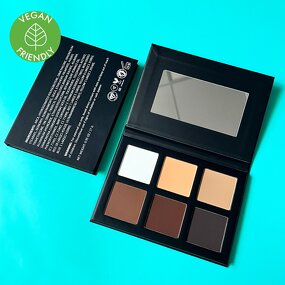 Cruelty-Free Vegan Makeup Palette Manufacturer - DIY Contour Pressed Powder Blush & Highlighter for Private Label