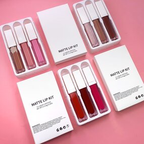 Matte Liquid Lipstick Set Manufacturer - Waterproof, Vegan, Private Label & Nude Lip Kit