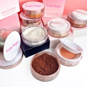 Vegan Face Powder Manufacturer - Translucent Oil Control Matte Setting Loose Powder