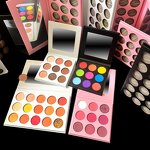 Custom Vegan Eyeshadow Palette Manufacturer - Multichrome Matte Shimmer Glitter 308 Colors
