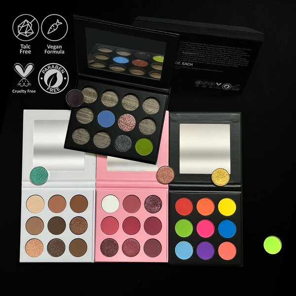 Eye Shadow Palette Manufacturer - Custom Colorful & Pigmented Cosmetics