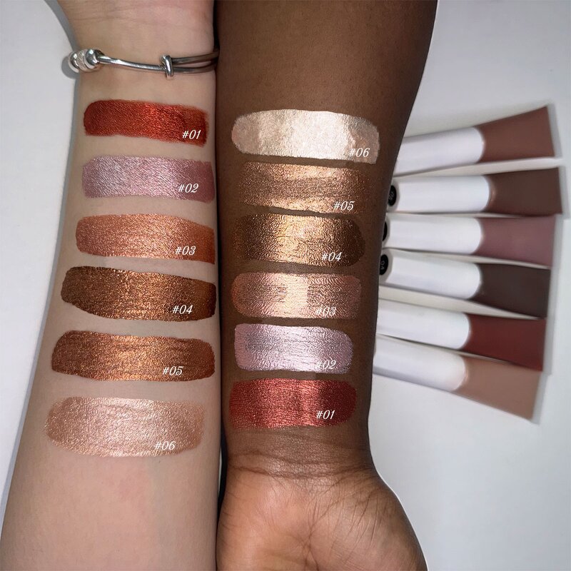 Vegan Highlighter Manufacturer - Private Label Shimmer Liquid for Face & Body Glow