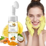 Face Cleanser Manufacturer - Turmeric & Kojic Acid Foaming Wash with Vitamin C