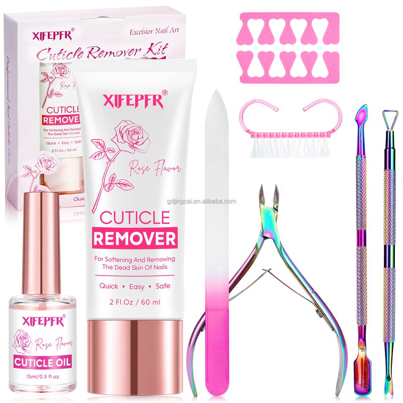 Cuticle Remover Kit Manufacturer - Private Label Professional Nail Care Exfoliating Cream