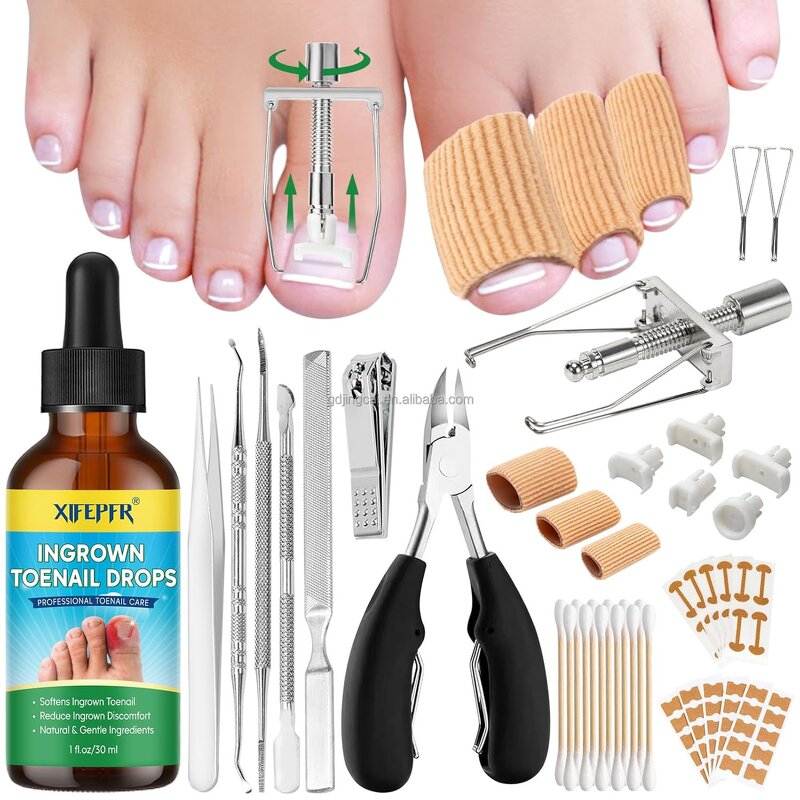 Ingrown Toenail Tools Kit Manufacturer - Private Label Customized Corrector Drops 30ml