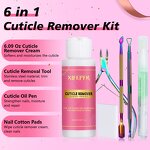 Cuticle Remover Kit Manufacturer - Custom Private Label Professional Exfoliating Cream for Nail Care